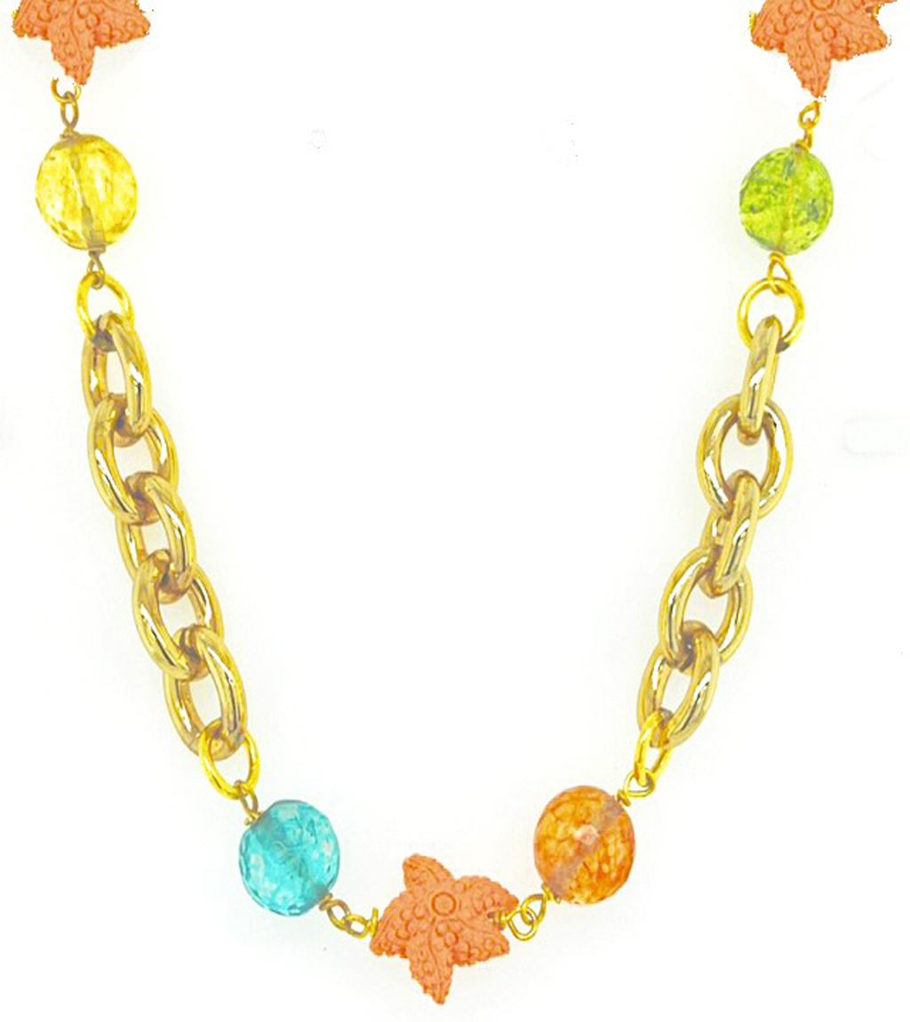 Sunshine in an Italian Necklace