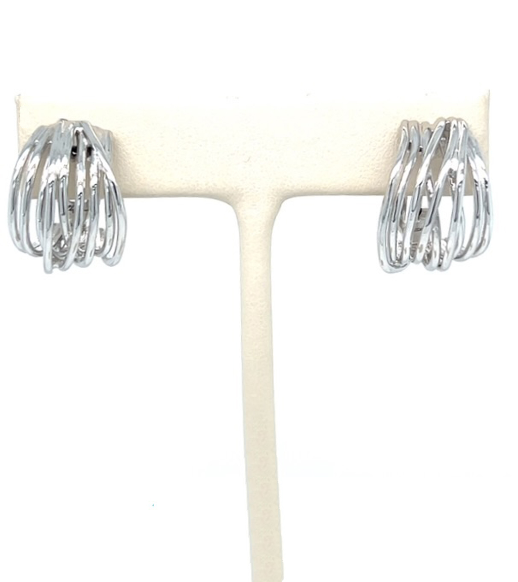 Italian Sterling Silver strung Earrings