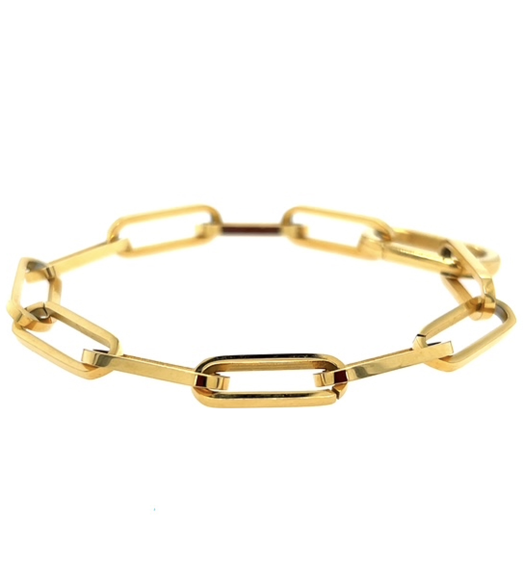 Gold Link Bracelet