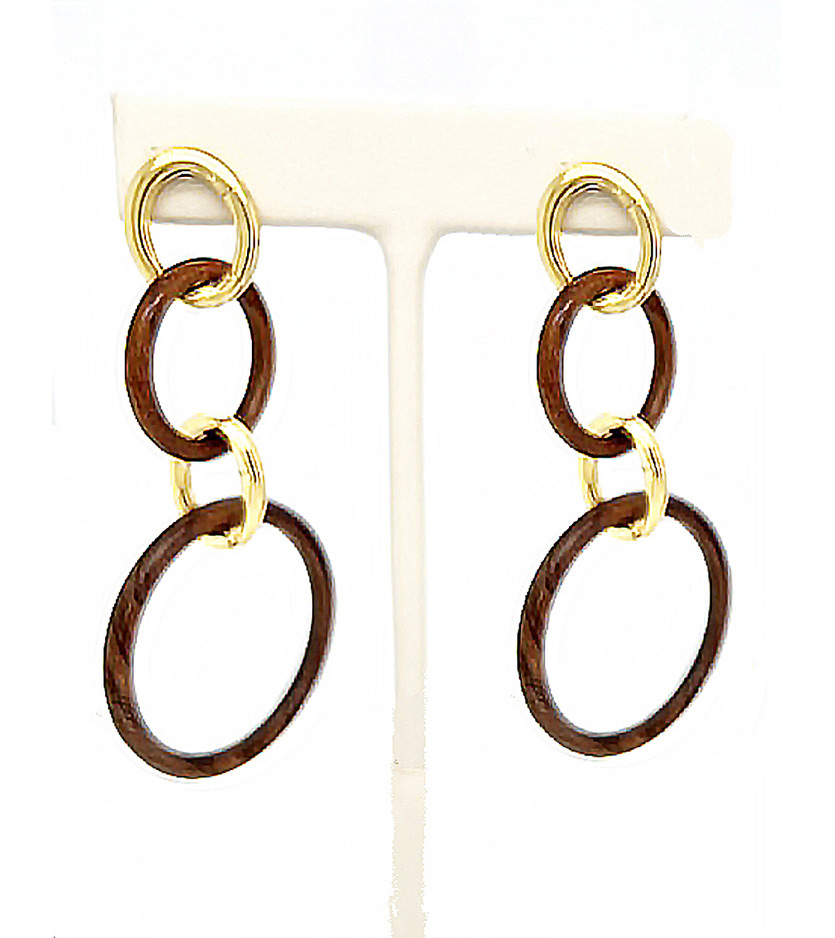 Rings of Italian Beauty in Earrings