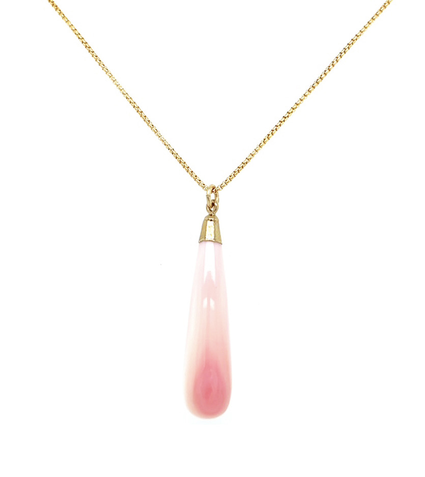 Conch Shell Medallion Necklace