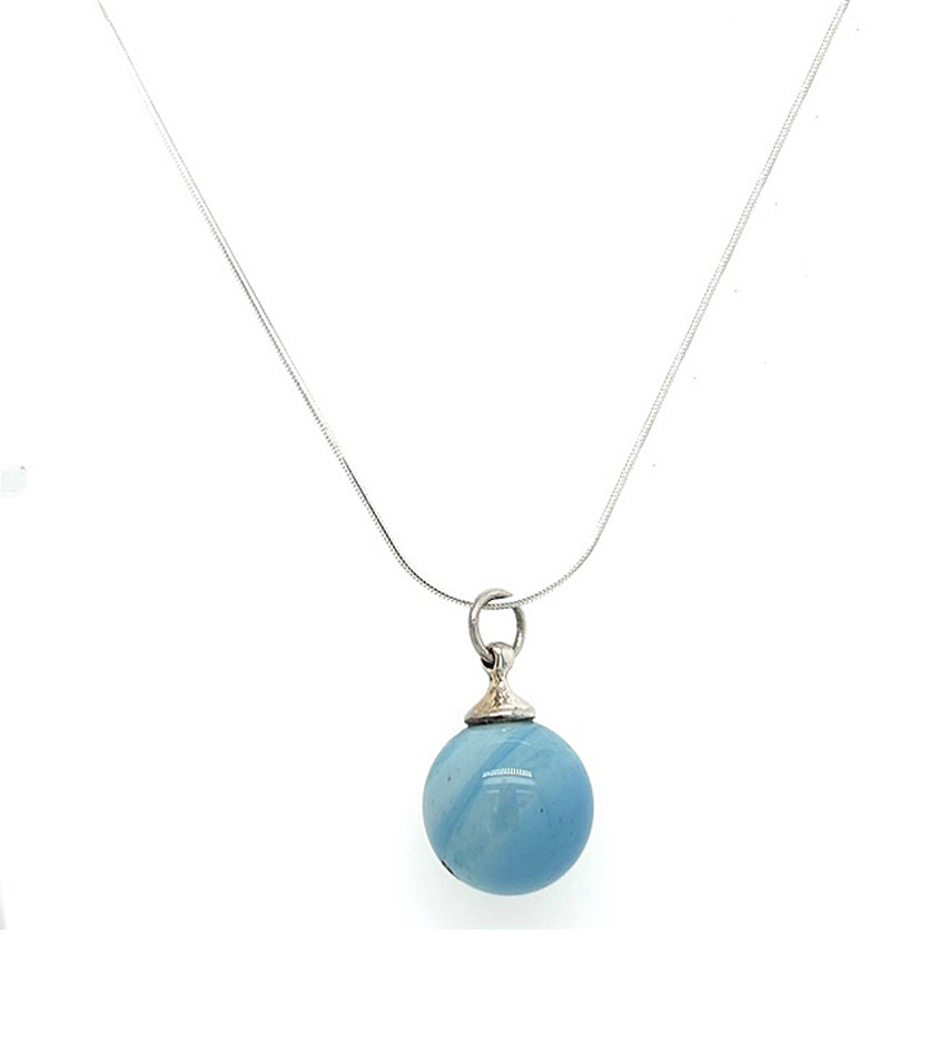Brag Stone Ball Swedish Necklace