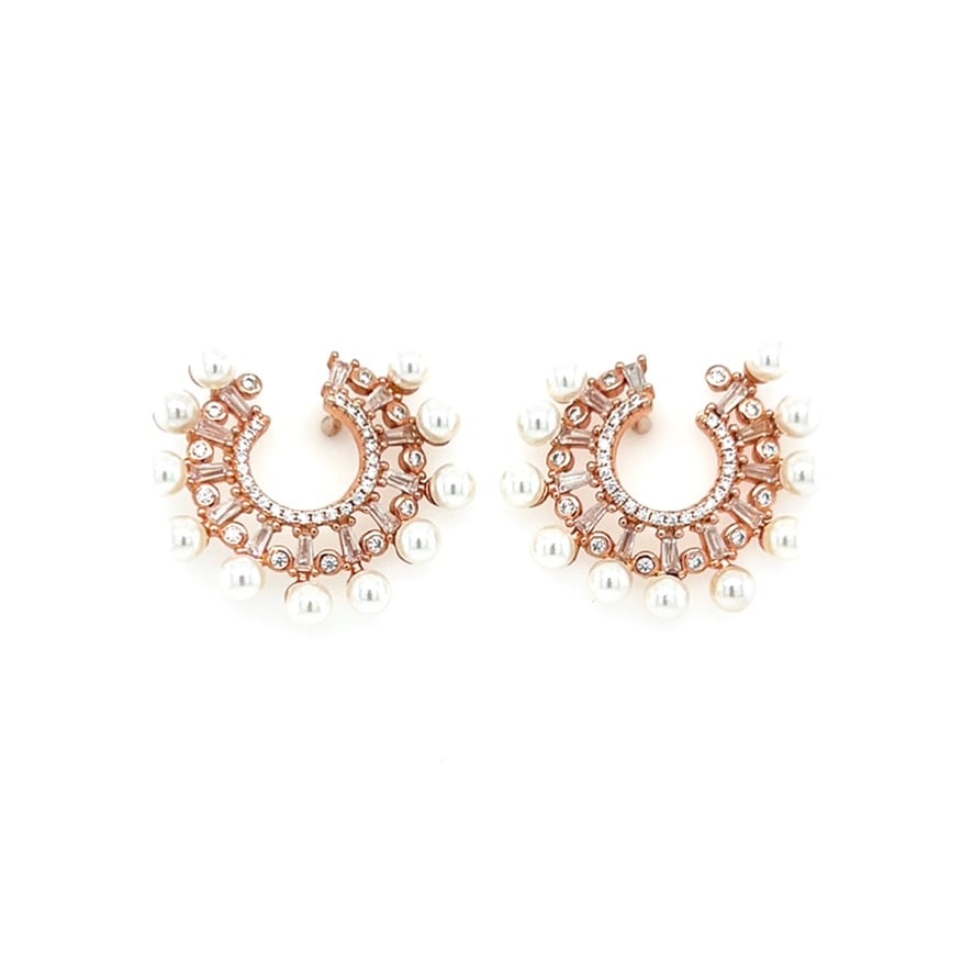 Rose Gold Earrings