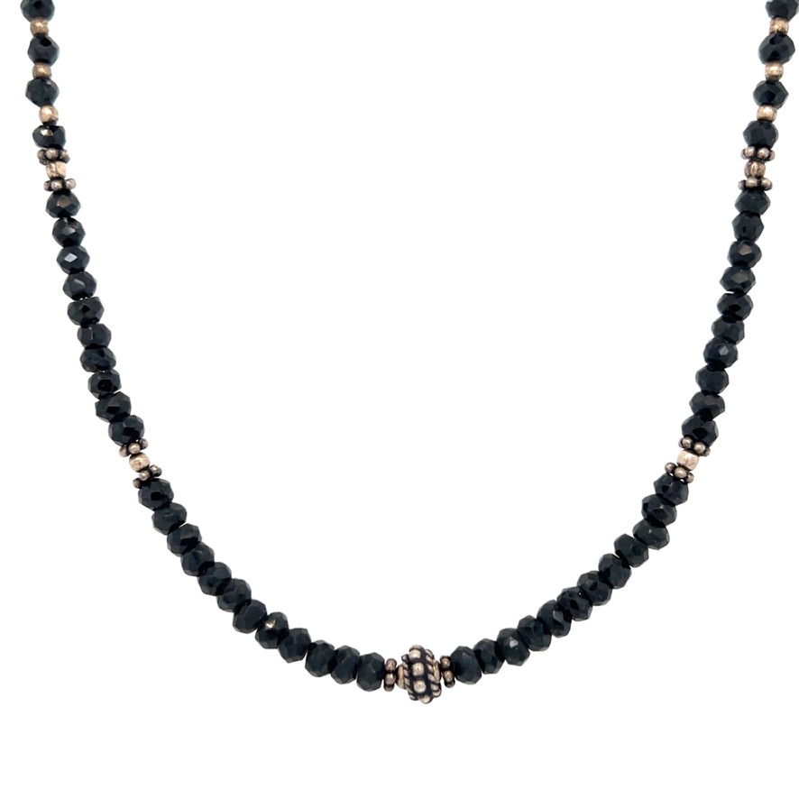 Black Spinel Necklace