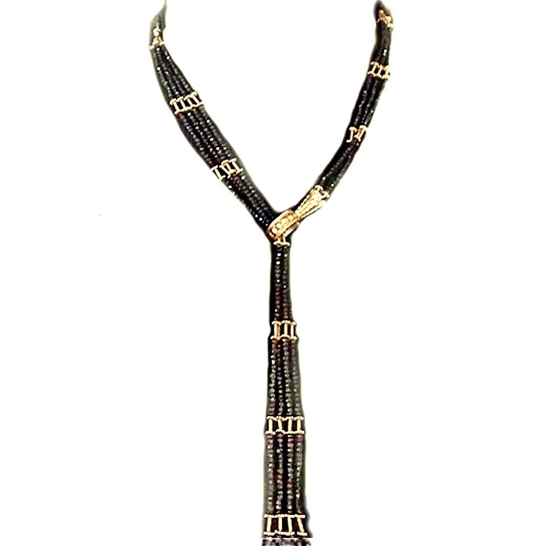 Black Spinel Necklace